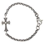 CHROME HEARTS Chrome Hearts CHN TNY CH CRS Thai колено CH Cross цепь серебряный браслет 