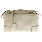 FENDI フェンディ バイザウェイ ミディアム 2WAY レザーハンドバッグ ショルダーバッグ ベージュ 8BL146