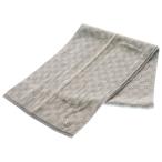 ショッピングルイヴィトン LOUIS VUITTON ルイヴィトン エシャルプ プティ ダミエ LVワッペンロゴ ウール ジャガード ニット マフラー グレー M70517