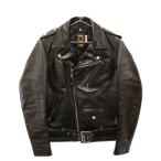 ショッピングワンスター SCHOTT ショット 23AW 613UHT HORSEHIDE ONE STAR ワンスター ホースハイド ダブルライダースジャケット ブラック 7416