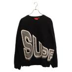 SUPREME シュプリーム 18SS Side Arc Crewneck Sweat Trainer サイド アーチ クルーネック スウェット トレーナー ブラック