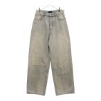 BALENCIAGA バレンシアガ 24SS DENIM SIZE STICKER BAGGY 767977 TDW14 サイズステッカーバギーデニムパンツ