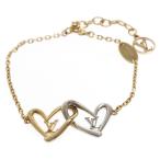 LOUIS VUITTON ルイヴィトン ブラスレ ハート フォーリンラブ M00466 ブレスレット ゴールド/シルバー