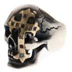 NUMBER (N)INE ナンバーナイン × MAGICAL DESIGN × マジカルデザイン スカル ゴールド シルバー リング NM-S5001B