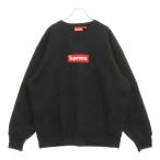 SUPREME シュプリーム 22AW Box Logo Sweatshirt ボックスロゴ クルーネックスウェットトレーナー ブラック