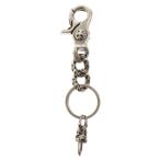 CHROME HEARTS クロムハーツ CLP CHN XFANCY-S/ショートエクストラファンシーリンク キーチェーン シルバー BCA073
