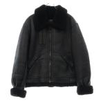 HARLEY DAVIDSON ハーレーダビッドソン B-3 SHEARLING JACKET ムートンジャケット 羊皮レザー ブラック