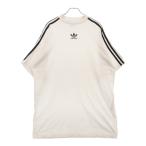 BALENCIAGA バレンシアガ 23SS×adidas 3ストライプロゴプリント半袖Tシャツ カットソー ホワイト 739101