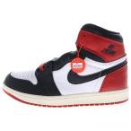 ナイキ AIR JORDAN 1 エアジョーダン1 レトロ ハイ OG ブラックトゥリイマジンド ハイカットスニーカー DZ5485-106