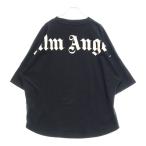 Palm Angels パームエンジェルス CLASSIC LOGO OVER TEE クラシックロゴ 半袖Tシャツ カットソー ブラック PMAA002E20JER001