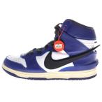 ナイキ ×AMBUSH DUNK HIGH Deep Royal アンブッシュ ダンク ディープロイヤル ハイカットスニーカー US10.5/28.5cm CU7544-400