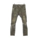 ディースクエアード 21SS Tidy Biker Jean Grey S74LB0935 S30260 ダメージ加工 ボタンフライバイカーデニムパンツ ジーンズ グレー