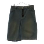 BALENCIAGA バレンシアガ フロントロゴデニムハーフパンツ ショーツ ショートパンツ 641464 TDW15 インディゴ