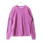 CHROME HEARTS クロムハーツ 21AW ×MATTYBOY SPIDER WEB マッティボーイ スパイダーウェブ ロングスリーブ長袖Tシャツ パープル