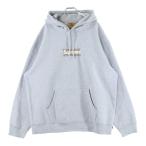 SUPREME シュプリーム 22SS ×Burberry Box Logo Hooded Sweatshirt バーバリー ボックスロゴフーディー パーカー グレー