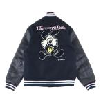 �q���[�}�����C�h 25ss x VERDY VARSITY JACKET �~�x���f�B �o�[�V�e�B�W���P�b�g �X�^�W���� �u���b�N/�u���[/�s���N XX29JK004