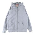 ショッピングシュプリーム SUPREME シュプリーム Hooded Zip Up Thermal Heather ジップアップ サーマル パーカー ジップパーカー グレー