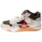 ショッピングjordan ナイキ ×TRAVIS SCOTT JORDAN JUMPMAN JACK FZ8117‐100 トラヴィススコット ジョーダン ジャンプマン ローカットスニーカー US6.5/23.5cm