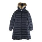 MONCLER モンクレール TINUV ファー付きダウンコート ダウンジャケット ブラック E20934934220
