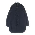 COMME des GARCONS HOMME PLUS コムデギャルソンオムプリュス コットン 長袖シャツ ブラック PL-B008