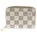 LOUIS VUITTON ルイヴィトン ダミエ アズール ジッピー コインパース コインケース ウォレット ホワイト N63069