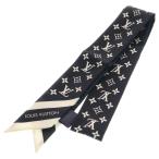 ショッピングLOUIS LOUIS VUITTON ルイヴィトン バンドーBB・モノグラム シルエット ネクタイ ブラック/ホワイト M97169