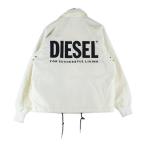 ショッピングdiesel DIESEL ディーゼル 19AW ロゴ刺繍 ナイロンコーチジャケット ホワイト
