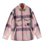 ショッピングディーゼル DIESEL ディーゼル J-PETTER リバーシブル チェックジャケット シャツジャケット ピンク A06245