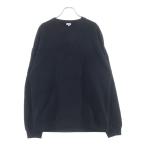 LOEWE ロエベ ロゴ刺繍 アナグラム エンボス トレーナー スウェット ブラック H526Y24X32