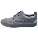 LOUIS VUITTON ルイヴィトン スエード デッキシューズ ローカットスニーカー グレー