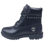 Timberland ティンバーランド 6IN Hert BT Cupsole カップソール レザー ブーツ レディース ブラック 0A5MJA