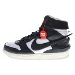 NIKE ナイキ ×AMBUSH DUNK HIGH アンブッシュ ダンク ハイカット スニーカー ブラック/ホワイト US9/27cm CU7544-001