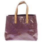 LOUIS VUITTON ルイヴィトン ヴェルニ リード PM トートバッグ パープル M93578
