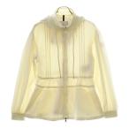 MONCLER モンクレール VABRE GIUBBOTTO VABRE JACKET フーディーフリルナイロンジャケット レディース アイボリー K10931A00128