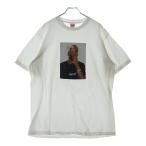 ショッピングシュプリーム SUPREME シュプリーム 25SS Dean Blint Tee フロントプリント クルーネック半袖Tシャツカットソー ホワイト