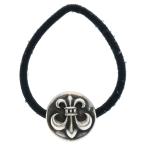 CHROME HEARTS クロムハーツ HAIRBAND BSフレアボール ヘアバンド ヘアゴムコンチョ シルバー BCA418