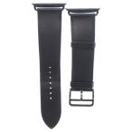 HERMES エルメス Apple Watch SERIES 6 44mm シンプルトゥール アップルウォッチ レザーベルト Y刻印 ブラック