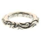CHROME HEARTS クロムハーツ SCRL BAND スクロールバンド リング シルバー BCA351