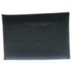 HERMES エルメス カルヴィ デュオ コインケース ブラック W刻印/2024年製