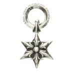 CHROME HEARTS クロムハーツ STAR CHARM 6ポイントスターチャーム ネックレストップ シルバー