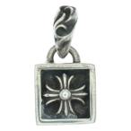CHROME HEARTS クロムハーツ FRAMED CH PLUS フレームドCHプラス チャーム ペンダントトップ シルバー BCA271