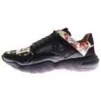 ショッピングフェンディ FENDI フェンディ エナメルローカット スニーカー ブラック 1281