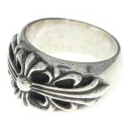 CHROME HEARTS クロムハーツ FLRL CRS フローラルクロス リング シルバー BCA346