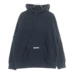 SUPREME シュプリーム 20AW PolartecC Hooded Sweatshirt ポーラテック ボックスロゴ フーデッド スウェットシャツ ブラック