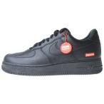 NIKE ナイキ ×SUPREME AIR FORCE 1 LOW エアフォース1 ローカットスニーカー ブラック US10/28cm CU9225-001