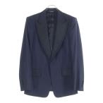 DOLCE & GABBANA ドルチェアンドガッバーナ カラー切り替え テーラードジャケット ネイビー/ブラック