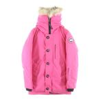 CANADA GOOSE カナダグース JASPER PARKA ジャスパーパーカー コヨーテファー フーデッドジップアップダウンジャケット ピンク 68F8490