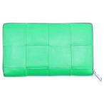 BOTTEGA VENETA ボッテガヴェネタ カセット ジップアラウンドウォレット グリーン