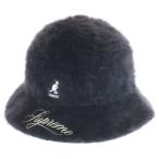 ショッピングsupreme SUPREME シュプリーム 21AW ×KANGOL Furgora Casual カンゴール アンゴラ カジュアル ファーハット ブラック H75FW21
