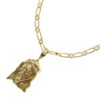 PHENOMENONfenome non JESUS NECKLACEji- The s колье Gold 
